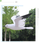 1pc Simulated Feather Seagulls Bird Figurines for Home Decor