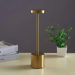 Modern LED Table Lamp: Stylish Rechargeable Light for Dining & Reading
