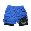 Anime Berserk Men's Fitness Shorts - Summer Upgrade  ourlum.com RoyalblueJIANK033 M 