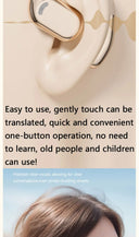 2025 New AI Translation Earbuds OWS Non In Ear Bluetooth 5.4