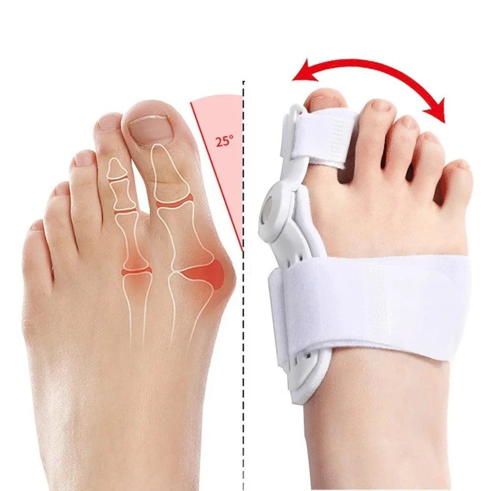 1PC/2pcs Big Bone Toe Bunion Splint Straightener Corrector Foot Pain Relief Hallux Valgus Feet Care Protector Foot Care Tools  ourlum.com   