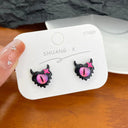 Kiss Jewelry Cute Monster Eyes Stud Earrings Trendy Kpop Fashion Gift