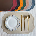 Irregular Tableware Pad Placemat Table Mat for Kitchen Dining