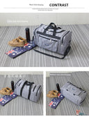 Large Capacity Hand-Held Luggage Bag for Travel Abroad