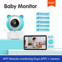 5 Inch HD WiFi Baby Monitor with Two Way Audio and App Control