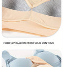 Wireless Seamless Push-Up Sports Bra for Women Lingerie