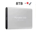 Xiaomi High-speed Portable External Hard Drive: Efficient Data Transfer Work & Study  ourlum.com Silver 8TB  