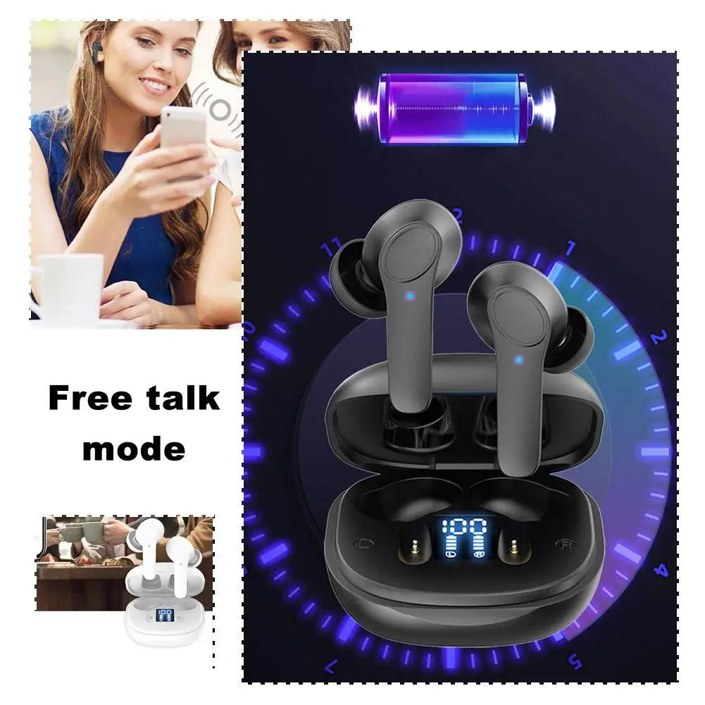 Wireless Translation Headset Multy Languages Smart Translate Earbuds Facilitate Communication For International Students