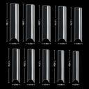 100pcs/Box XXL Extra Straight Nail Tips Long Square Coffin False Nails C Curved ABS Fake Nails Manicure Salon Nail Art Tools  ourlum.com   