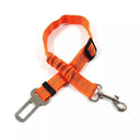 Dog Car Safety Harness: Adjustable Reflective Nylon Seatbelt for Pet Travel  ourlum.com orange  