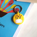 AirTag Silicone Protective Case with Keychain: High-Quality Wearable Device  ourlum.com yellowdeer  