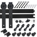 US 6.6FT/8FT/10Feet Sliding Barn Door Hardware Kit