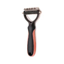 Pet Grooming Shedding Tool: Stainless Steel Brush Remover