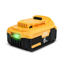 High-Capacity DeWalt 18V/20V Li-Ion Cordless Slide Battery