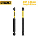 DEWALT 89mm PH2 Hex Screwdriver Bit Set for Wood and Masonry