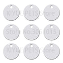 Wholesale 100Pcs Personalized Engraving Dog ID Tags Aluminum