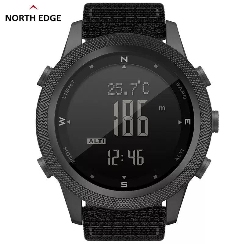 NORTH EDGE APACHE-46 Men Digital Sports Watch with Altimeter Barometer Compass  ourlum.com Default Title  