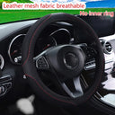 Car Steering Wheel Cover Without Inner Ring 37-38cm Breathable