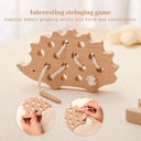 Wooden Hedgehog Montessori Toy: Interactive Learning & Imaginative Play  ourlum.com   