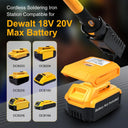 Cordless 60W Soldering Iron for Dewalt Adjustable Temp