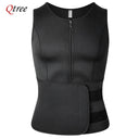 Qtree Men Waist Trainer Abdomen Reducer Shapewear Vest