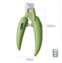 LED Light Pet Nail Clippers: Precise Grooming for Dogs Cats Small Animals  ourlum.com Green LED  