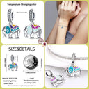 Luminous Firefly Star Dog Charm Beads Enchanting Bracelet