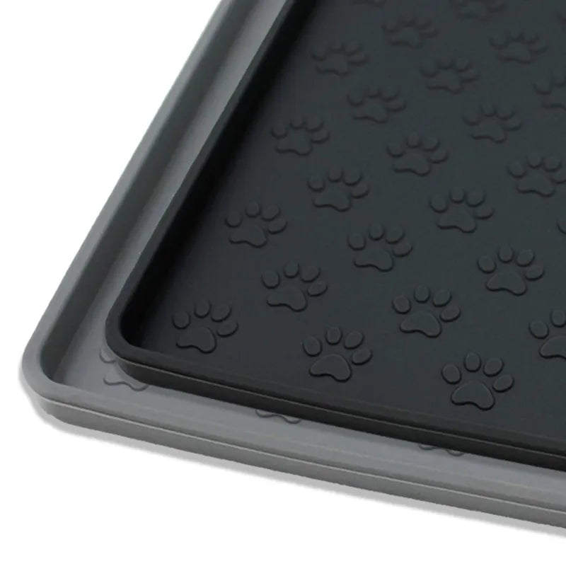 Pet Waterproof Silicone Feeding Mat: Easy Clean, Floor Protection, Health Guard  ourlum.com   