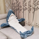 Cartoon Shark Blanket Hoodie Women Kigurumi Playsuit Cozy