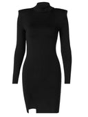 Black Bodycon Mini Dress for Day to Night Glamour