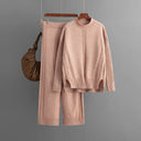 Two Piece Sets Womens Outfits Autumn Winter Knitwear N532