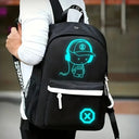 Children Backpack School Bags For Boy Girls Anime Luminous