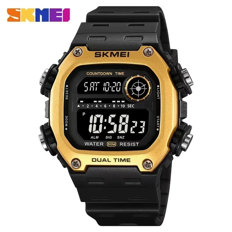 SKMEI Men's Sports Chronograph Watch with Alarm and Countdown Timer  OurLum.com   