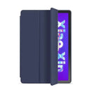  Xiaoxin Pad Trifold Leather Smart Cover: Ultimate Protection  ourlum.com Dark blue M10 Plus 3rd 10.6 United State