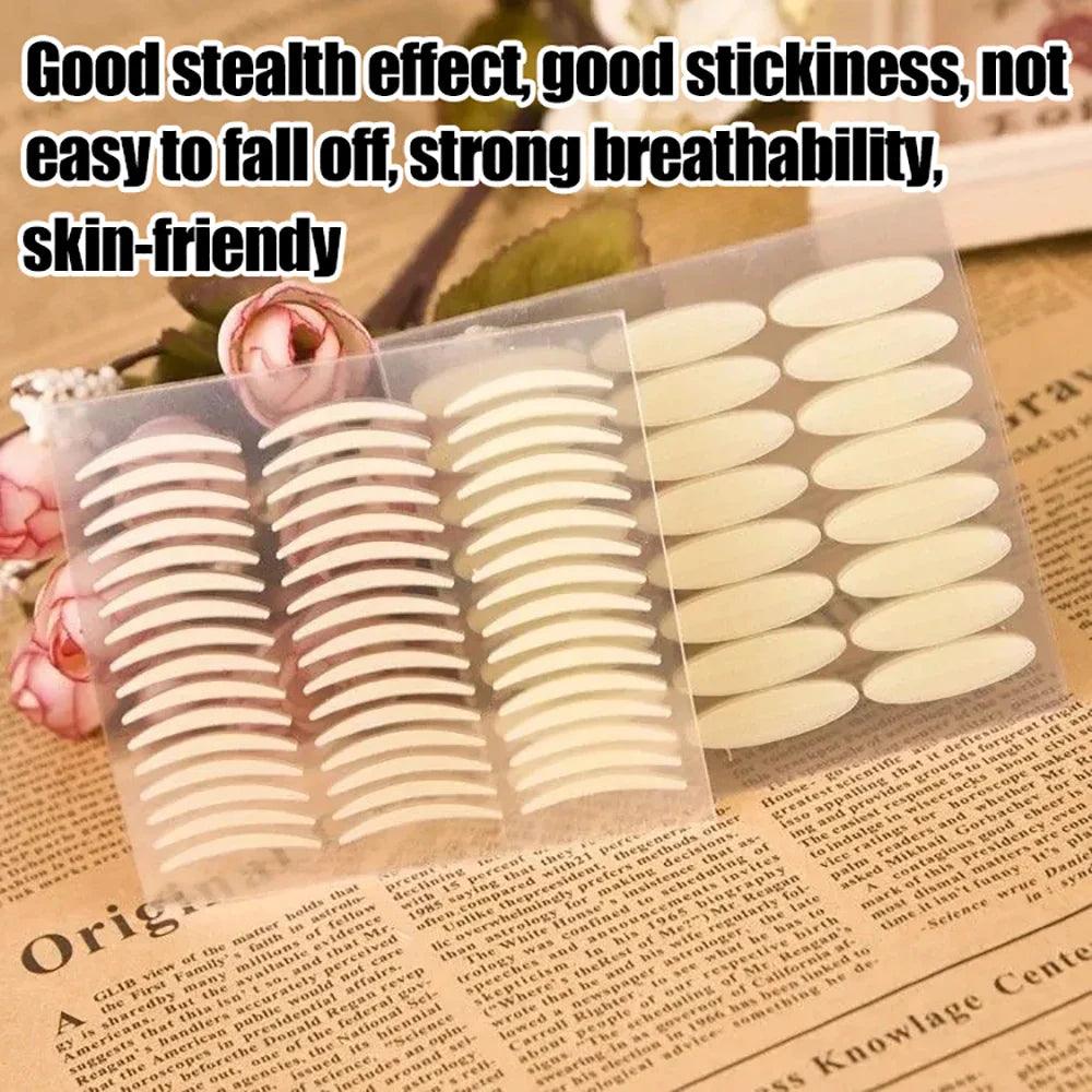 720/1056PC Invisible Double Eyelid Tape Self-Adhesive Transparent Eyelid Stickers Slim/Wide Waterproof Fiber Stickers For Eyelid  ourlum.com   