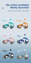 Sleep Noise Reduction Earplug Ear Protection Waterproof Earplugs