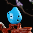 1 PCs Small Flute Color Ocarina Mini 6 Holes Instrument