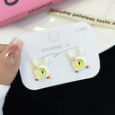 Kiss Jewelry Cute Monster Eyes Stud Earrings Trendy Kpop Fashion Gift