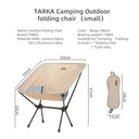 TARKA Foldable Camping Chairs Set Lightweight Ultralight Chairs