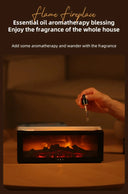 Flame Effect Ultrasonic Aroma Diffuser and Humidifier