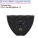 4K HDMI Switcher Hub: Seamless Ultra HD Gaming Experience  ourlum.com Product C <=0.5m CHINA