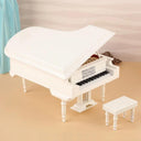 Handmade Wooden Musical Instruments Collection Mini Piano Gifts