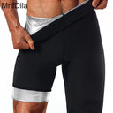 MrifDila Sauna Sweat Short Pants Men's Hot Thermo Suit