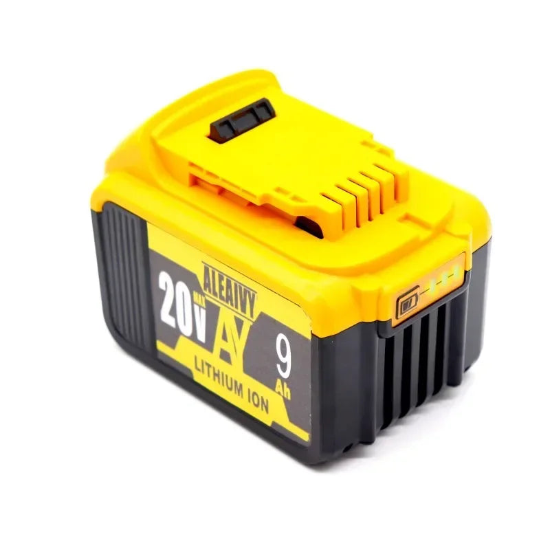 20V 9000mAh Lithium Battery for DeWalt - High Performance & Versatile Replacement