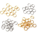 Stainless Steel Split Rings Connectors Bulk Jewelry Supplies