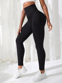 High Waist Seamless Leggings for Women - Stretchy Yoga and Gym Fitness Pants