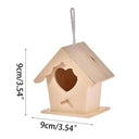 Wooden Hummingbird House: Charming DIY Bird Nest for Garden and Home  ourlum.com 589-A  