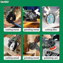 21V Brushless Angle Grinder Cordless 4 Inch Electric Tool