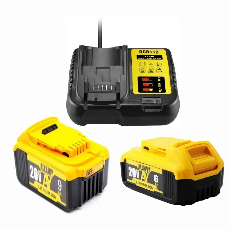 20V 9000mAh Lithium Battery for DeWalt - High Performance & Versatile Replacement