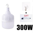 Portable 500W LED Camping Light with USB Rechargeable Bulb - Versatile Outdoor Lighting Solution  ourlum.com 300W CN 